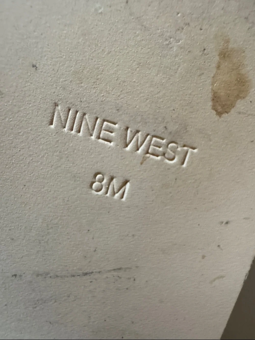 Nine West Nude Slide Sandals - Picture 3 of 4